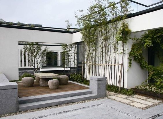 現(xiàn)代中式庭院 于方寸之間，演繹東方意境的當代風骨